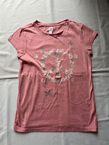 半袖Tシャツ キッズ Tシャツ 子供服 女の子 ピンク 可愛い GAP 未使用