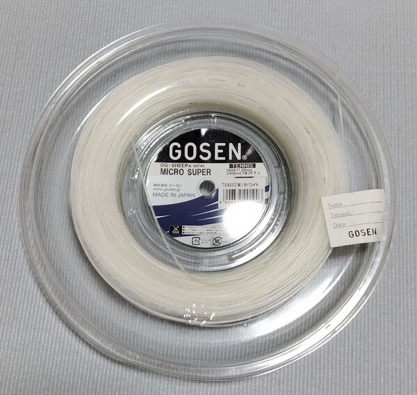【ラスト】GOSEN ミクロスーパー 1.30mm 12mカット品 4張