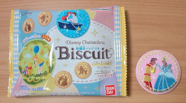 Disney刺繍缶バッヂ