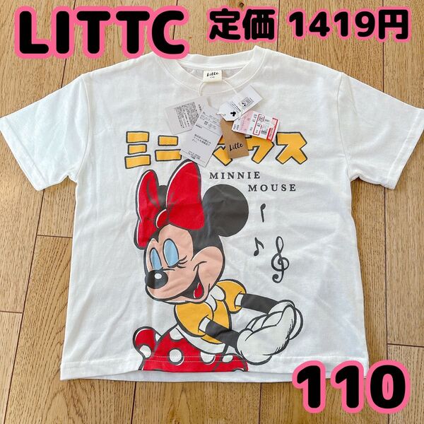 【246】 リトシー ミニー ディズニー ミニーマウス Tシャツ 110 Tシャツ