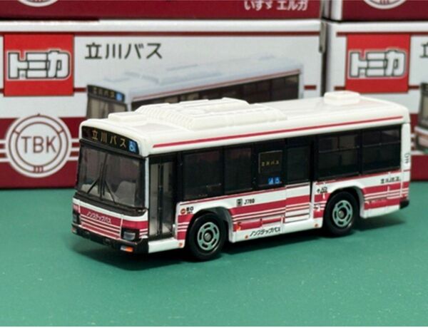 事業者限定トミカ 立川バス オリジナル トミカ いすゞ エルガJ789号車