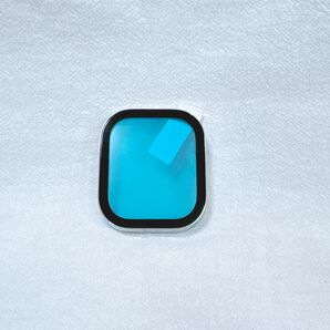 apple watch 46mm ケース シルバー カバー 画面 保護 一体型