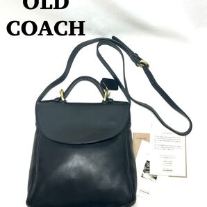 【美品】COACH オールドコーチ ショルダーバッグ USA製 J6H-4158