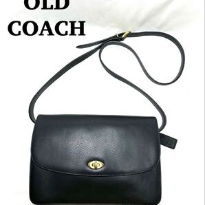 【美品】COACH オールドコーチ イタリア ショルダーバッグ F4E-4403