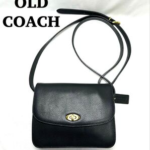 【美品】COACH オールドコーチ ショルダーバッグ イタリア B4E-4400
