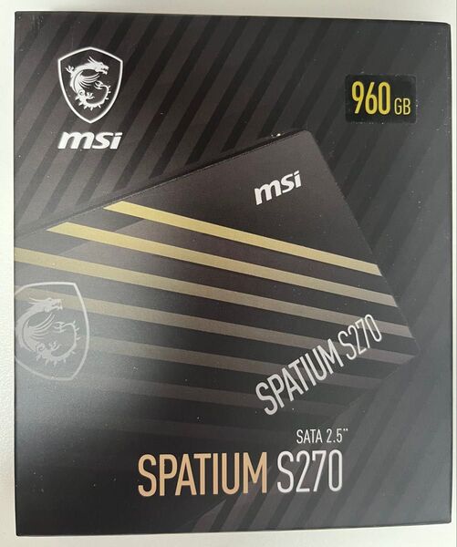 ★ 新品 MSI SSD SPATIUM S270 960GB ★