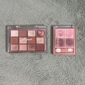 ジルリーン&セザンヌ アイシャドウパレット 2個セット