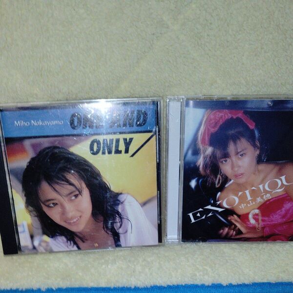 中山美穂 CD 2枚セット ONE AND ONLY / EXOTIQUE