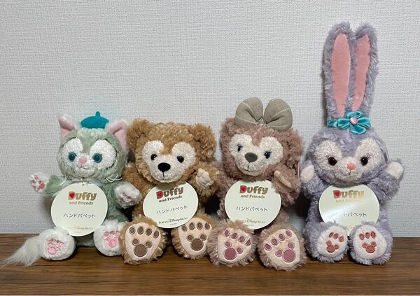 Disney ステラルー ジェラトーニ ダッフィー シェリーメイ ぬいぐるみ パペット ディズニーランド ディズニーシー