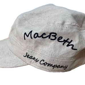 MacBeth ワークキャップ ベージュ新品未使用自宅保管品