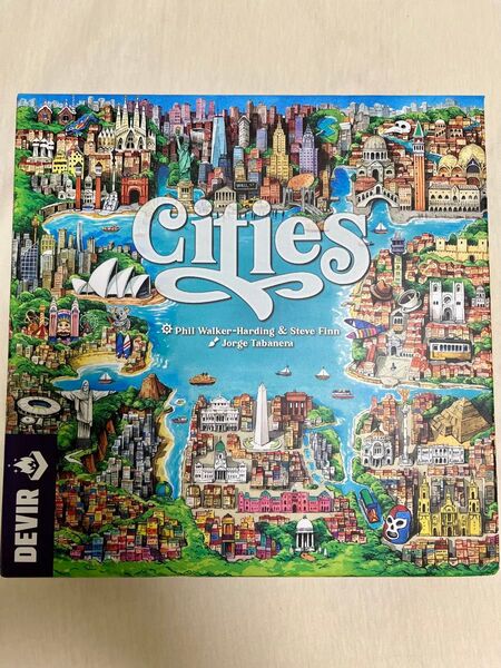 シティーズ cities 日本語説明書付き ボードゲーム