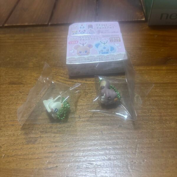 ぷちきゅあマスコットwithチョコスナックぷりきゅあここ&ぷちきゅあなっつセット(お菓子と箱は付きません)