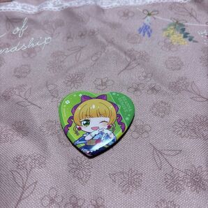 ラブライブ!スーパースター湯めぐりタイムwithLiella! ミニキャラハート缶バッジ 平安名すみれ