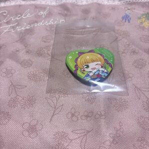 ラブライブ!スーパースター湯めぐりタイムwithLiella! ミニキャラハート型缶バッジ 平安名すみれ
