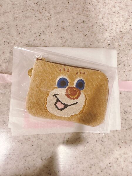 ラブラリーバイフェイラー ドアップテディ L字ポーチ