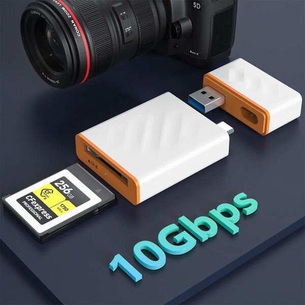 CFexpress TypeBカードリーダー USB3.2Gen2 10Gbps