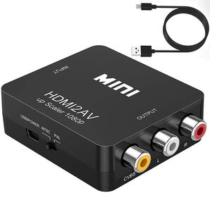 HDMI to AV変換コンバーターHDMItoRCA変換 Deear1080P