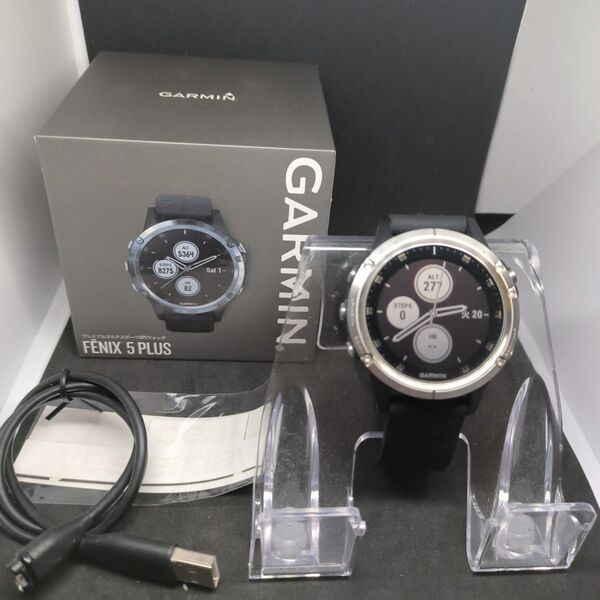 24時間以内発送 バッテリー、ベルト新品GARMIN FENIX 5 PLUS