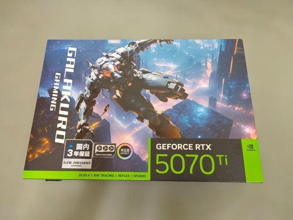 【新品未開封】GEFORCE RTX 5070 Ti