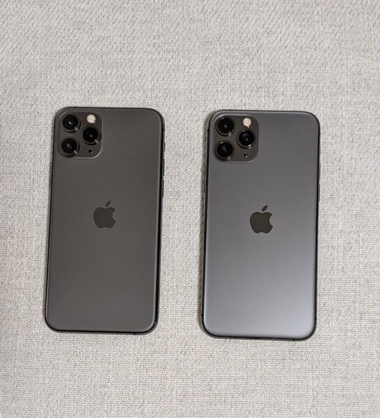 【美品】 iPhone 11 Pro 64GB 2台セット スペースグレイ SIMフリー