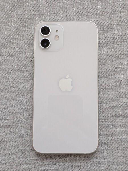 【美品】 iPhone12 64GB ホワイト バッテリー82% Apple