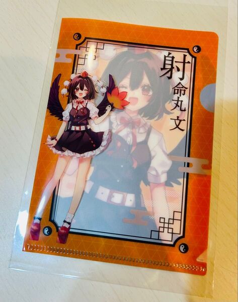 東方projectミニクリアファイル 射命丸文