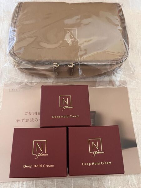 3個 ディープホールド クリーム 47g Nオーガニック プレナム Plenum