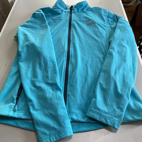THE NORTH FACE ノースフェイス アメリカ古着 USA古着 ウィンドブレーカー レディース ライトブルー L
