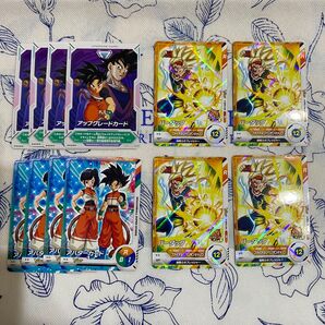 ドラゴンボールスーパーダイバーズ バーダックSDVPJ-014 アバター、アップグレードカード、各4枚 Vジャンプ付録 7月号
