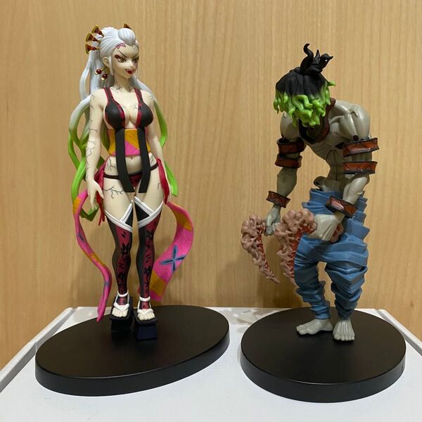 鬼滅の刃 妓夫太郎 堕姫 2体セット フィギュア 鬼ノ装 バンプレスト