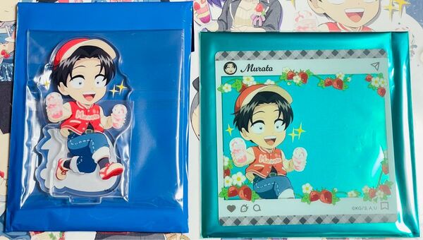 鬼滅の刃 ストロベリーフェスティバル2025 ランダム Aグループ アクスタ SNS風クリアカード 村田さん セット販売