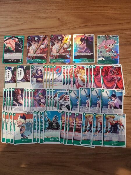 ワンピースカード 師弟の絆 ミホークパラレル(ゾロデッキパーツ)