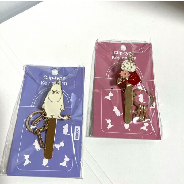 【MOOMIN】キークリップ バッグインクリップ ムーミン・リトルミイ