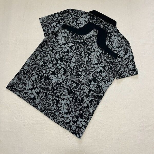 新品 J.LINDEBERG ゴルフ 半袖ポロシャツ ブラック M メンズ ジェイリンドバーグ