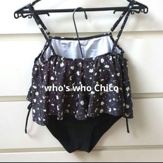 who's who Chico オフショルダービキニ 黒