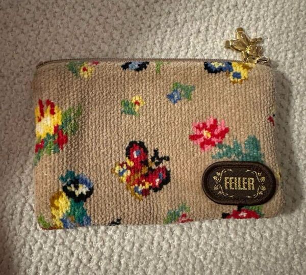FEILER フェイラー ハイジ ポーチ ミニポーチ ベージュ