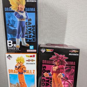 一番くじ ドラゴンボール MASTERLISE フィギュア 3体セット