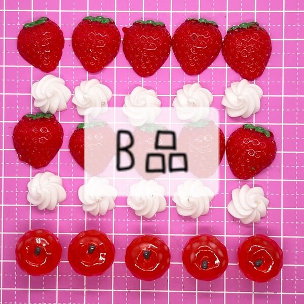 No.3736 【B品】 デコパーツ プラパーツ アソート