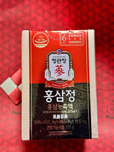 新品 未開封正官庄高麗人参エキス 紅参精120g