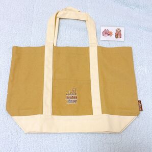お値引き【新品未使用】ジョージア お出かけトートバッグ カナヘイピンバッジ付き