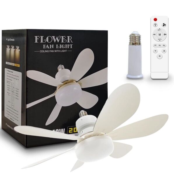 シーリングファンライト 40W E26引っ掛けシーリング付 LED 6〜8畳用 シーリングファンライト