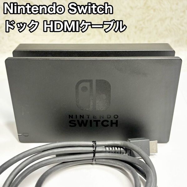 Nintendo Switch ニンテンドースイッチ 任天堂 ドック HDMIケーブル 充電器