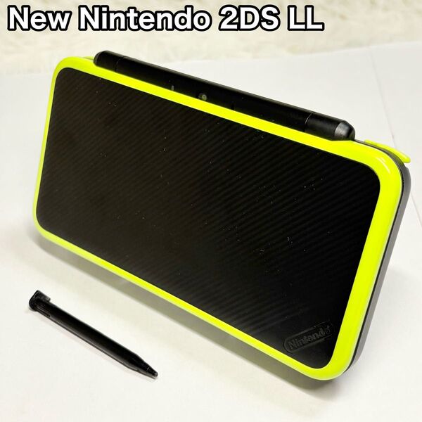 New Nintendo 2DS LL ブラック ライム ニンテンドー 任天堂