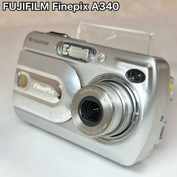 FUJIFILM フジフィルム Finepix A340 シルバー デジカメ コンパクトデジタルカメラ