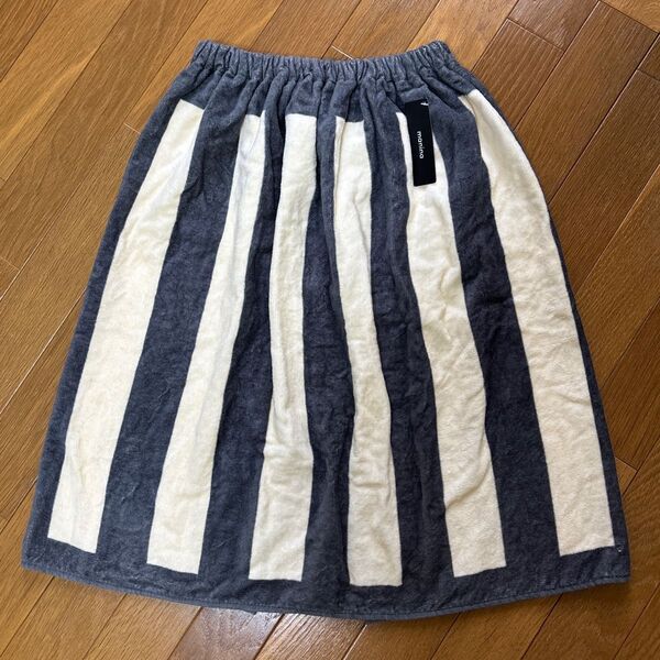 新品 60cm ボーダー ラップタオル 海 プール