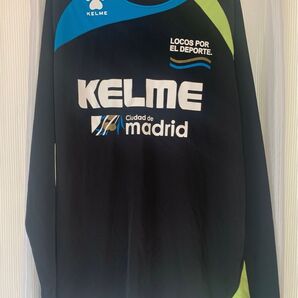 KELME トレーニング長袖Tシャツ XL ブラック