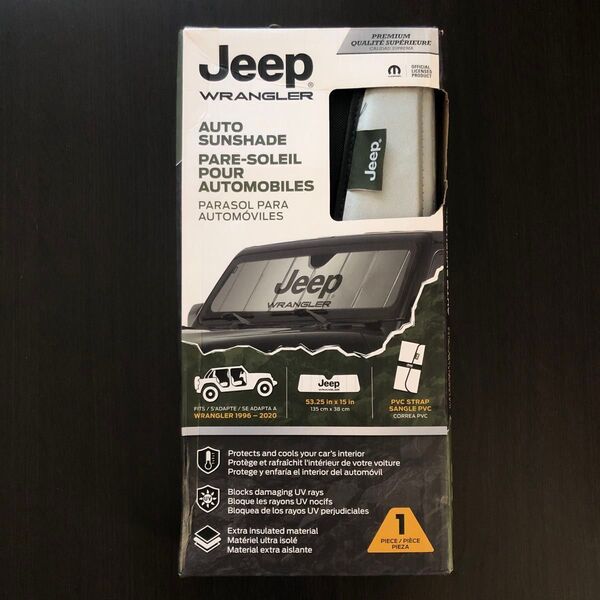 新品 Jeep サンシェード ジープ ラングラー JK JL 海外 Mopar