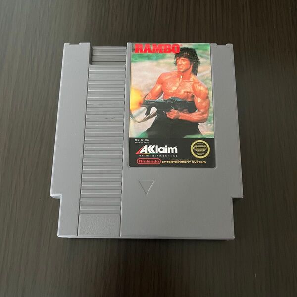 NES RAMBO ランボー 海外版 北米版 ファミコン