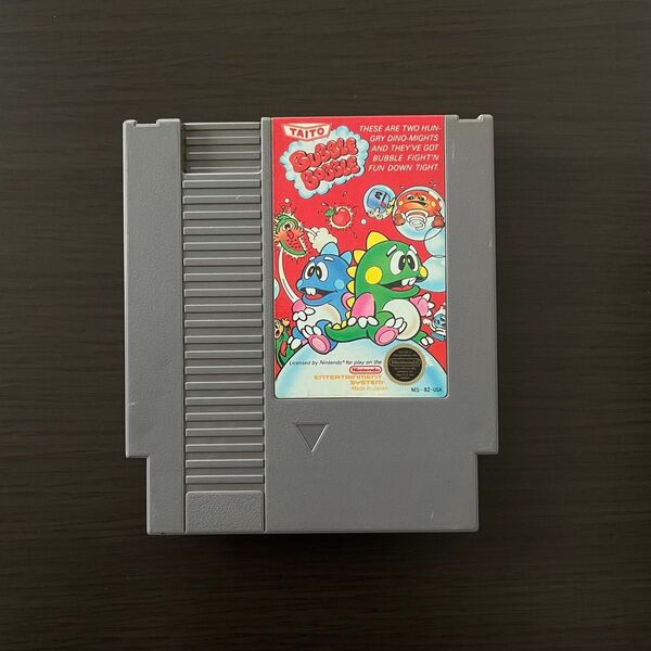NES Bubble Bobble バブルボブル 海外版 北米版 ファミコン