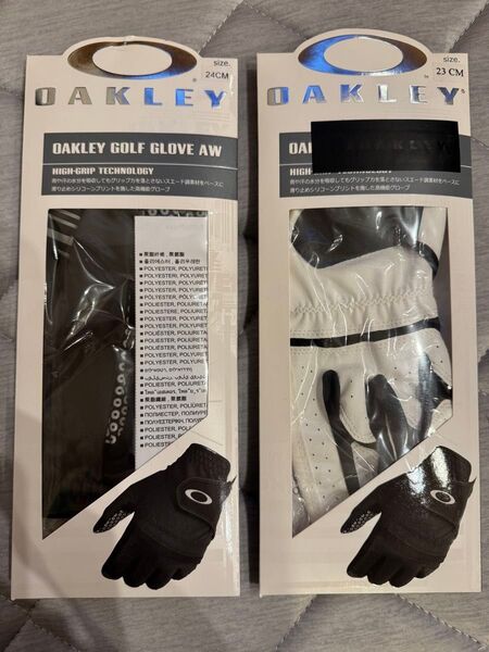 オークリー OAKLEY ゴルフグローブ 2個セット 23cm 24cm